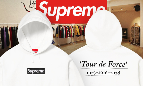 Supreme 巴黎门店 10 周年 Box Logo 卫衣即将发售