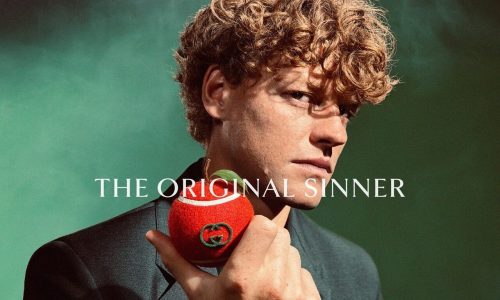 GUCCI 携手网球运动员 Jannik Sinner 推出全新大片