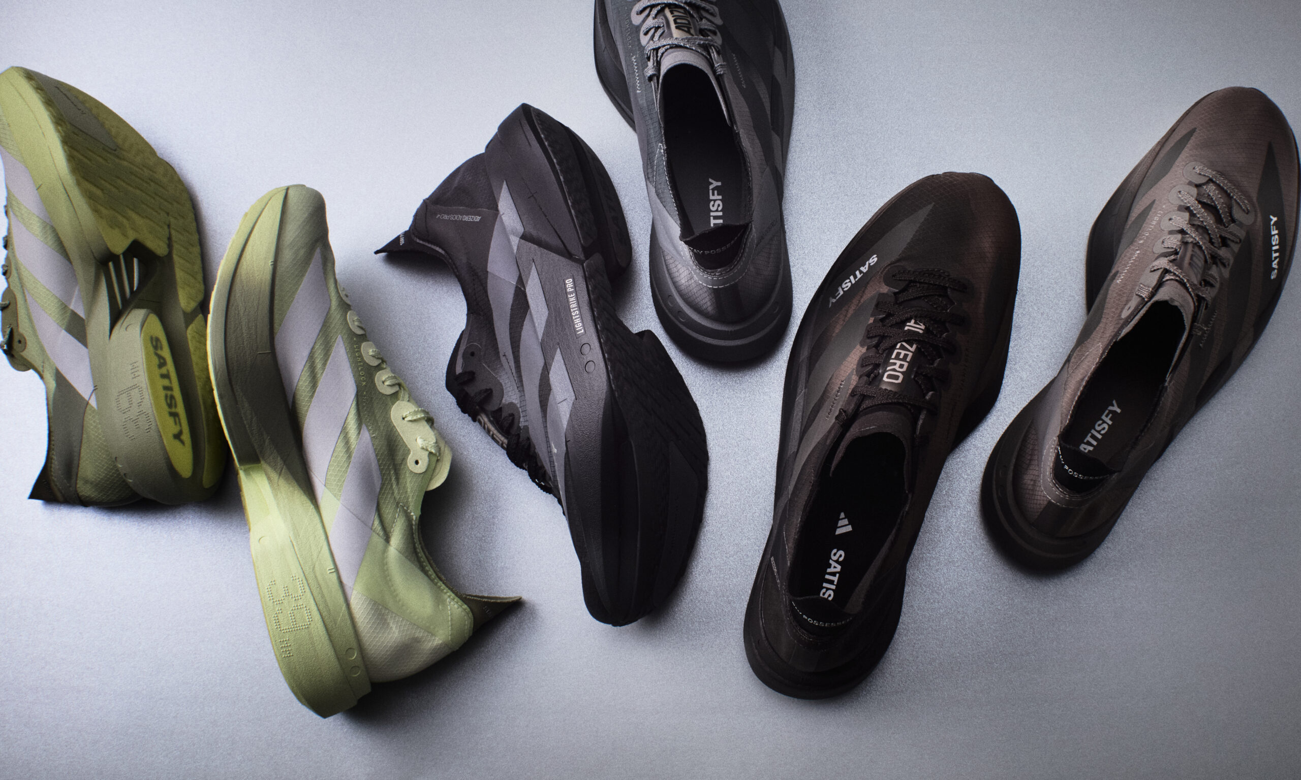 adidas x SATISFY 联名发布,ADIZERO ADIOS PRO 4 SATISFY 正式亮相