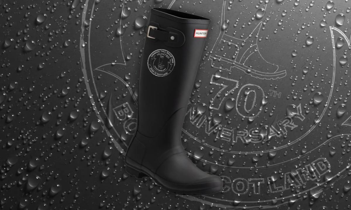 Hunter 推出 Original Tall Boot 70 周年胶囊系列