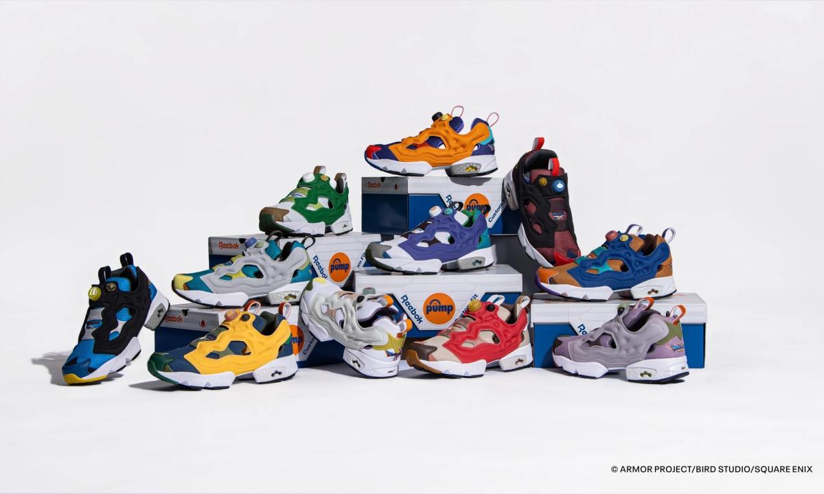 Reebok x《勇者斗恶龙》推出 Instapump Fury 特别纪念系列