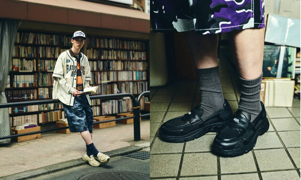 BAPE® 推出首款乐福运动鞋「LOAFER STA」‌