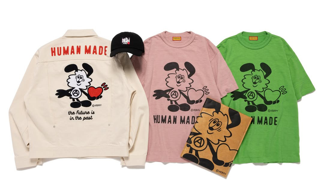 HUMAN MADE 携手 VERDY 推出限定纪念系列