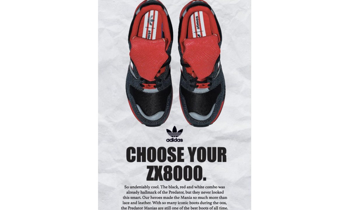 atmos 与 adidas Originals 联手打造全新 ZX 8000 G-SNK Predator