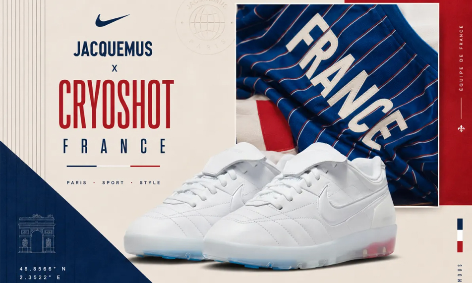Jacquemus x Nike Cryoshot 「France」即将发售