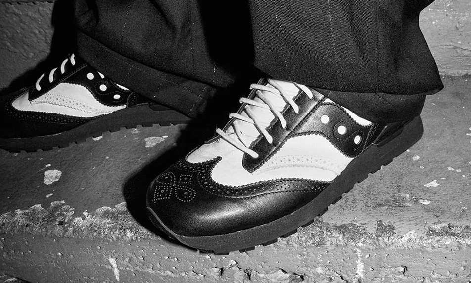 Engineered Garments 携手 Saucony 推出联名鞋款「SHADOW ORIGINAL WINGTIP」