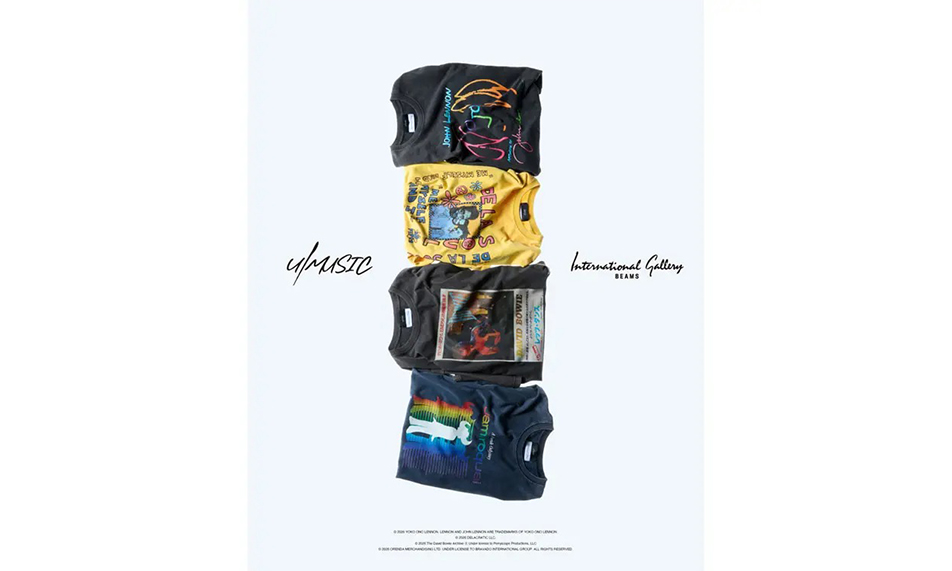 U/MUSIC x International Gallery BEAMS 联名系列第三弹「CULTURE CROSS ICONS」推出