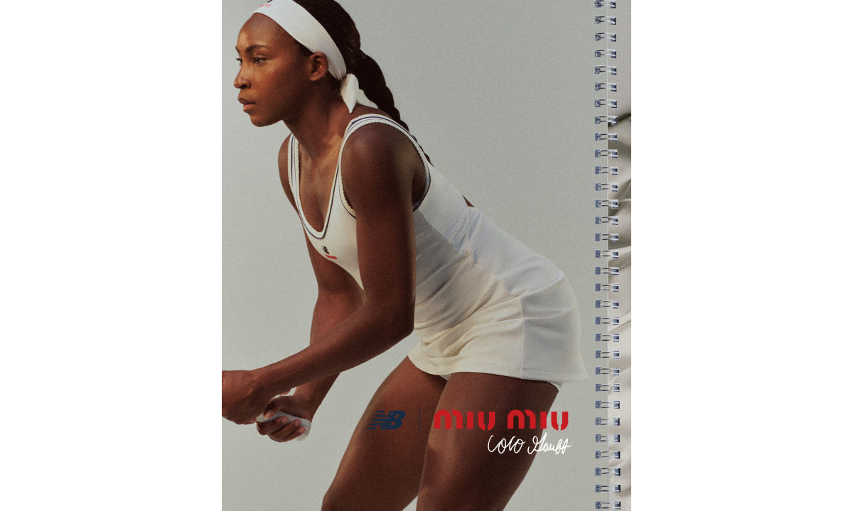 Miu Miu 与 New Balance 再度携手网球名将 Coco Gauff 推出全新合作系列