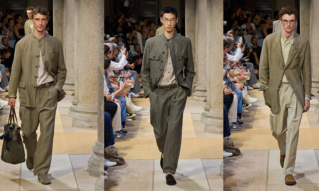 GIORGIO ARMANI 2027 春夏男装系列发布