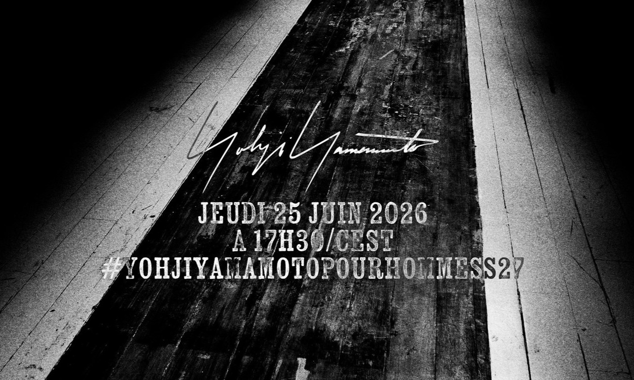 Yohji Yamamoto POUR HOMME 发布 2027 春夏系列