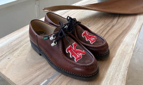 KENZO x Paraboot 首款联名鞋履曝光