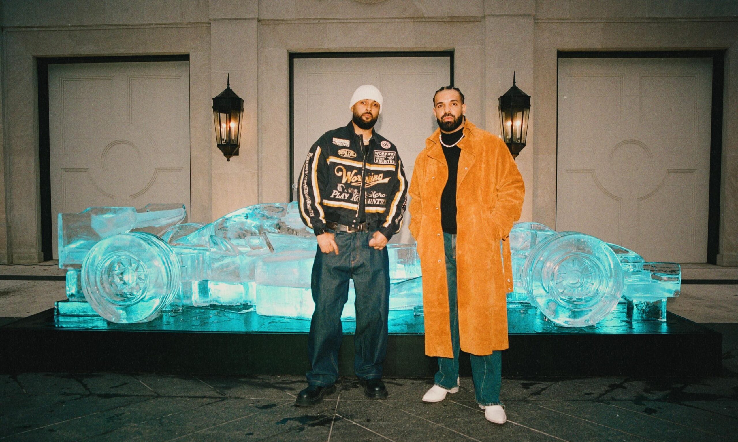 庆祝《Iceman》破纪录,Drake 获赠等比例 F1 赛车冰雕