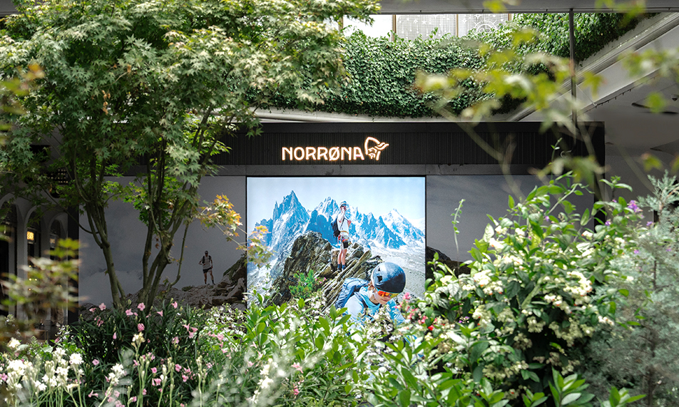 挪威户外品牌 Norrøna 成都 SKP 限时体验空间正式启幕