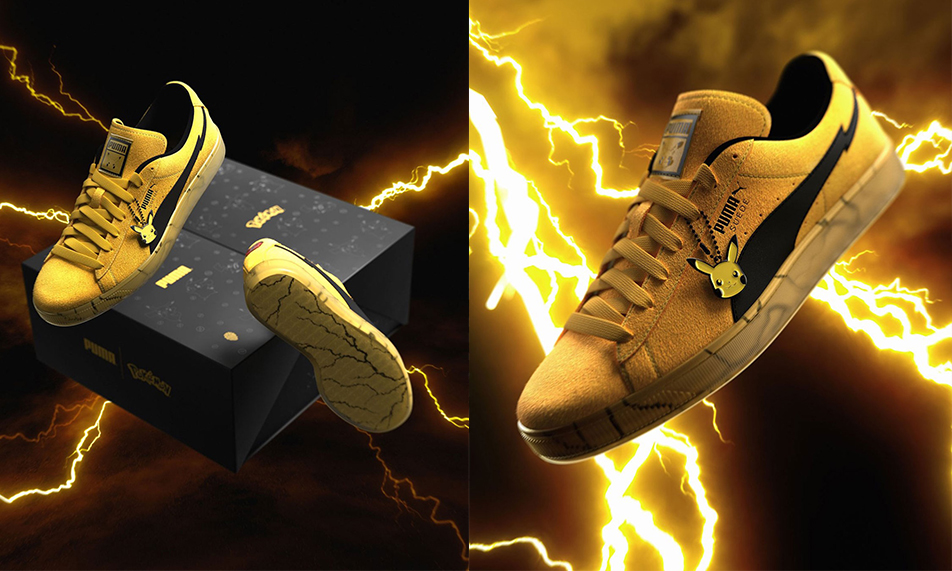 Pokemon 携手 PUMA 推出全新 Suede 联名鞋款