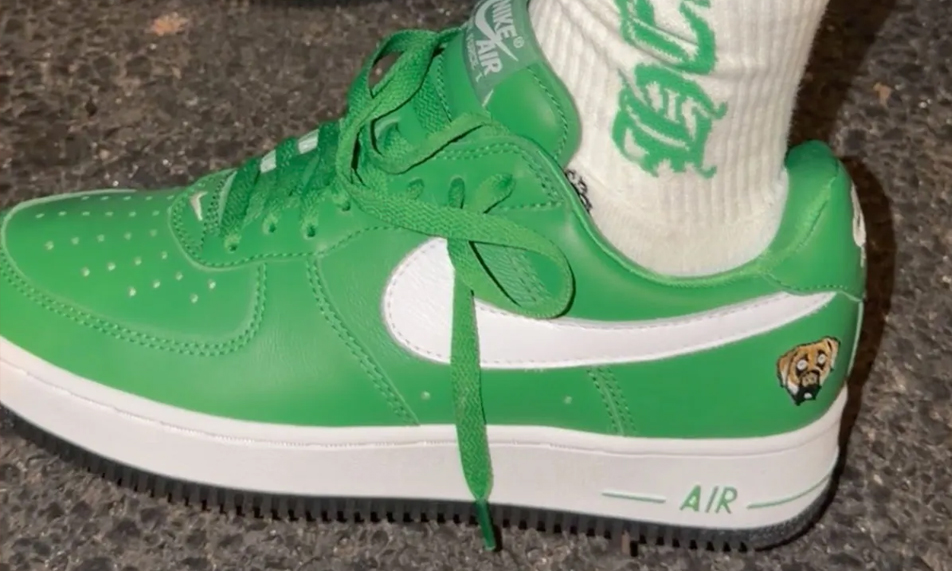 Victor Victor x Nike Air Force 1 Low ’01 绿色联名款首度亮相