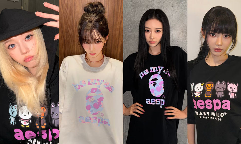 aespa x BAPE® 联名系列正式发布