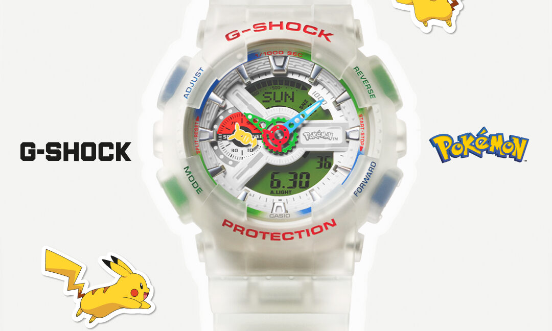 Pokémon x G-SHOCK 联名腕表发布