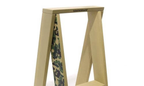 BAPE® 携手 ISHINOMAKI LABORATORY 推出 ABC CAMO AA STOOL