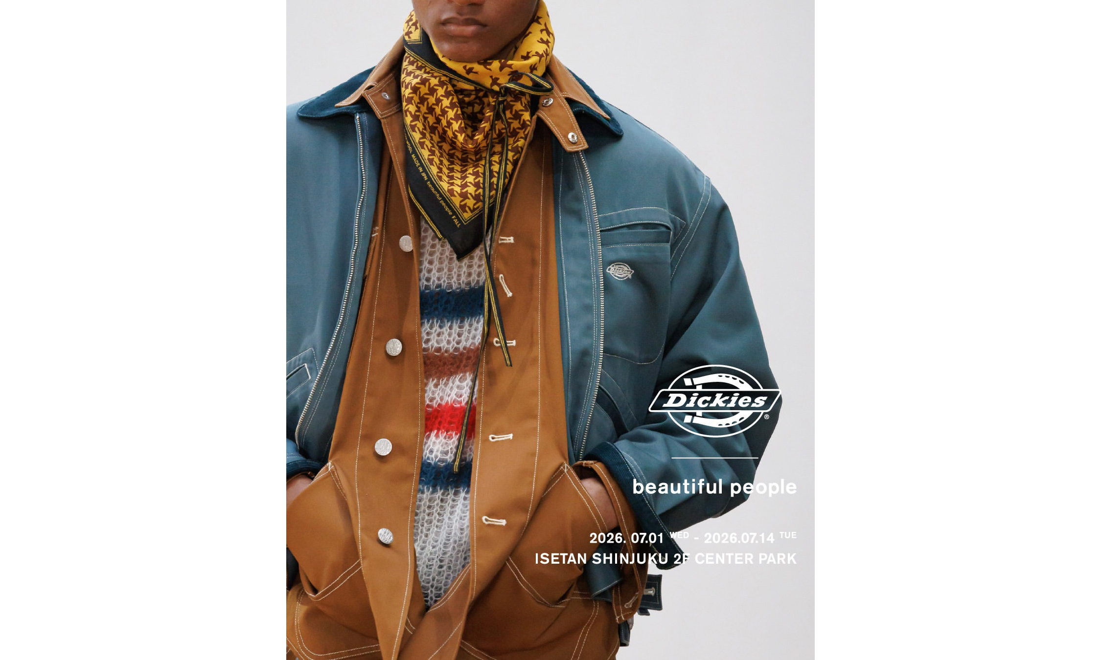 beautiful people x Dickies 首个合作系列正式发售