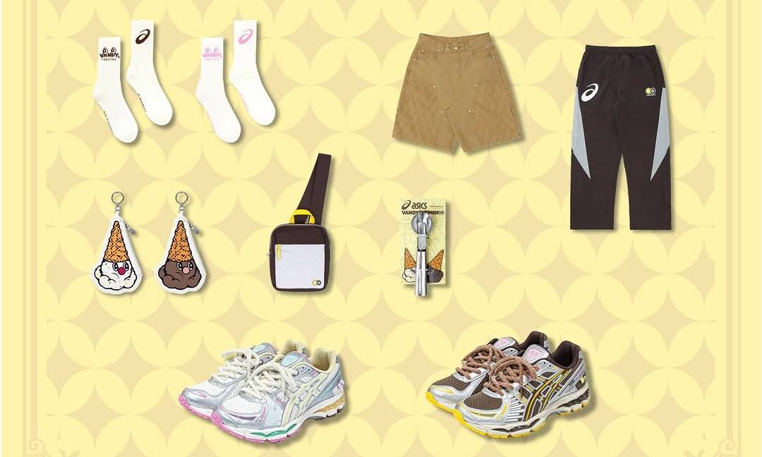 ASICS 携手 Vandy The Pink 打造联名系列，LA Pop-Up 即将开启
