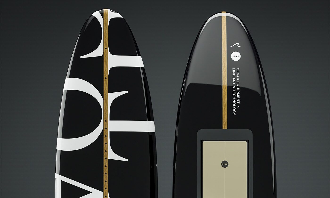 LIND x Cesar Equipment 推出限量版电动冲浪板