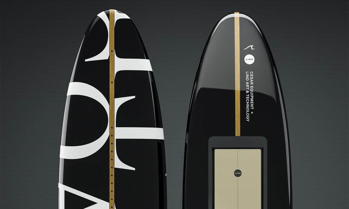 LIND x Cesar Equipment 推出限量版电动冲浪板