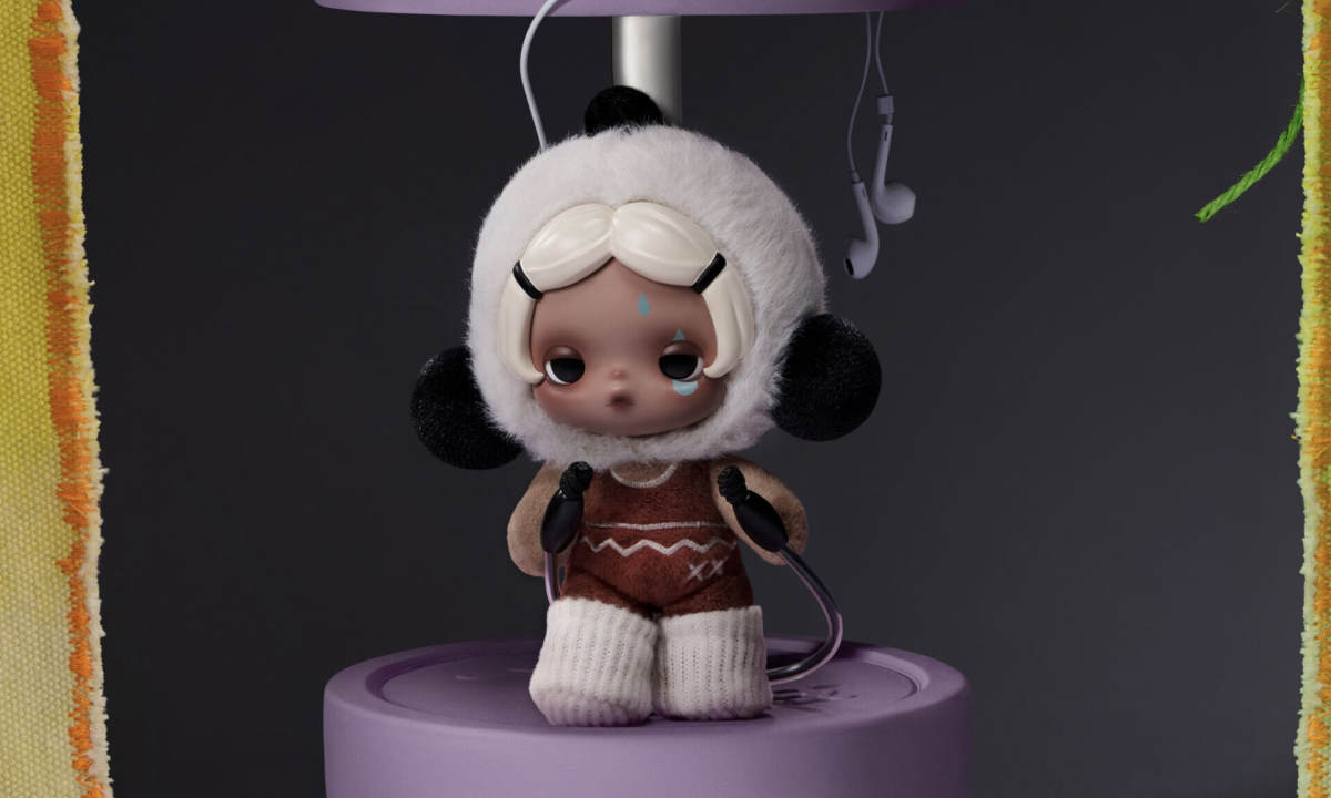 泡泡玛特推出 SKULLPANDA 不想不想系列