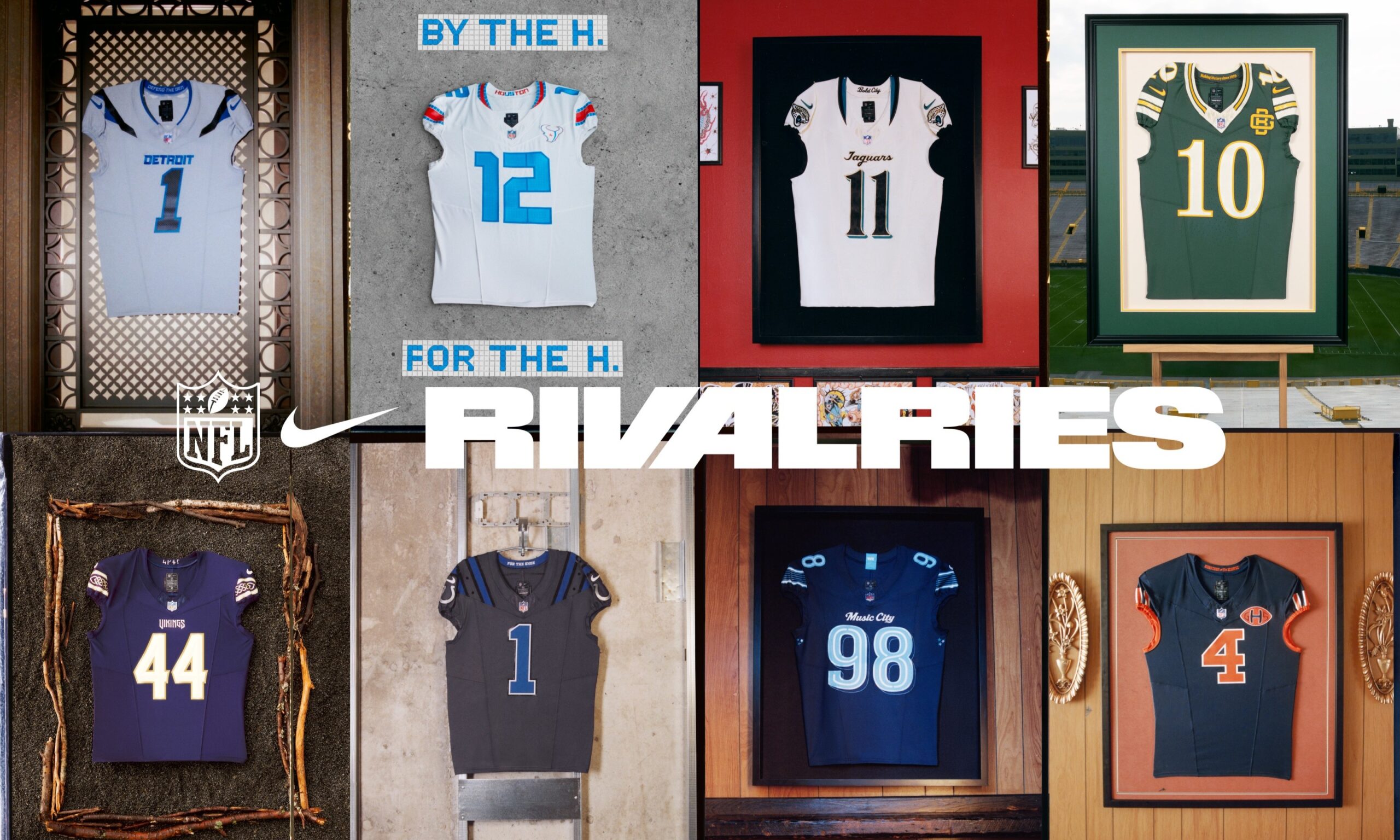 Nike 发布 NFL 2026 Rivalries「宿敌系列」球衣