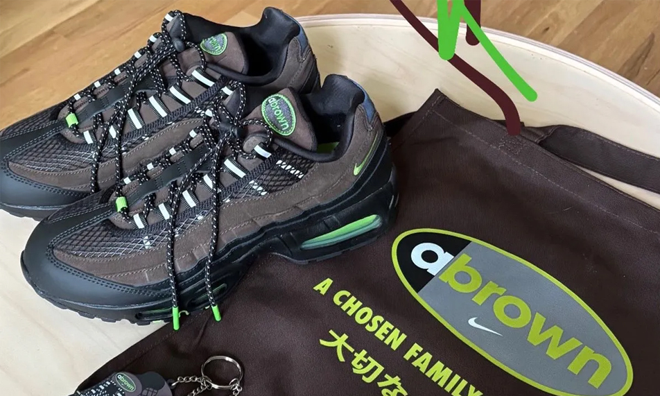 Aya Brown x Nike Air Max 95「Broccoli Beef」鞋款曝光
