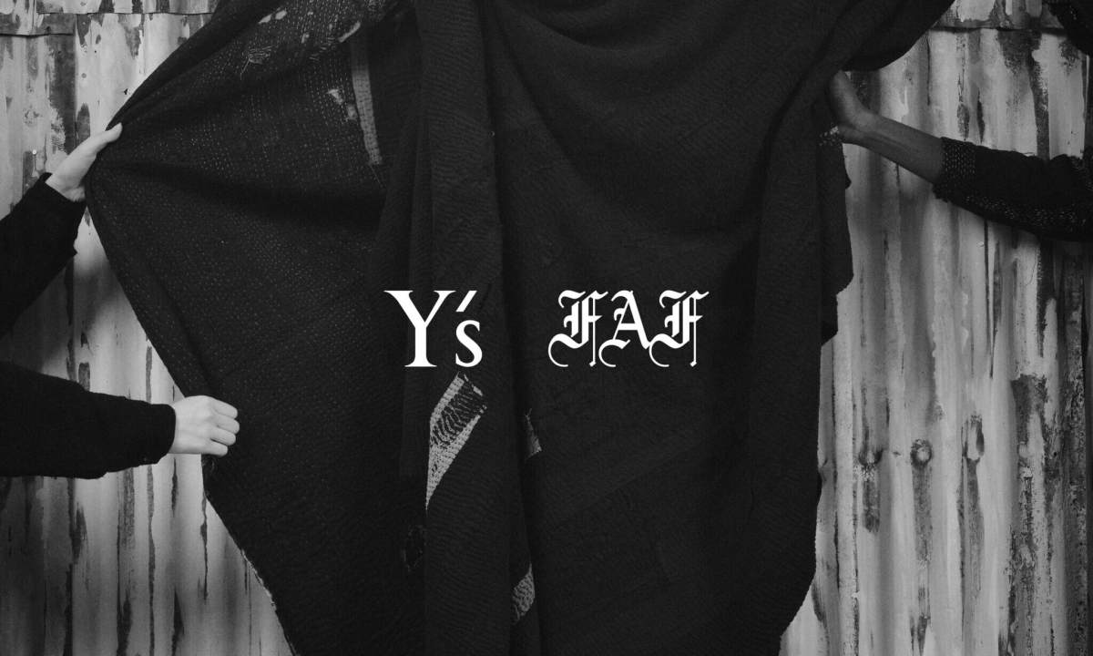 Y’s x FAF 首个联名胶囊系列正式发布