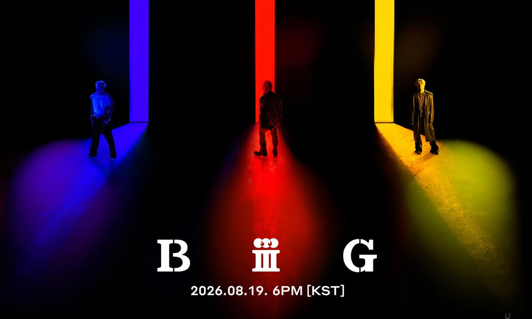 BIGBANG 预告出道 20 周年纪念单曲《BiiiG》