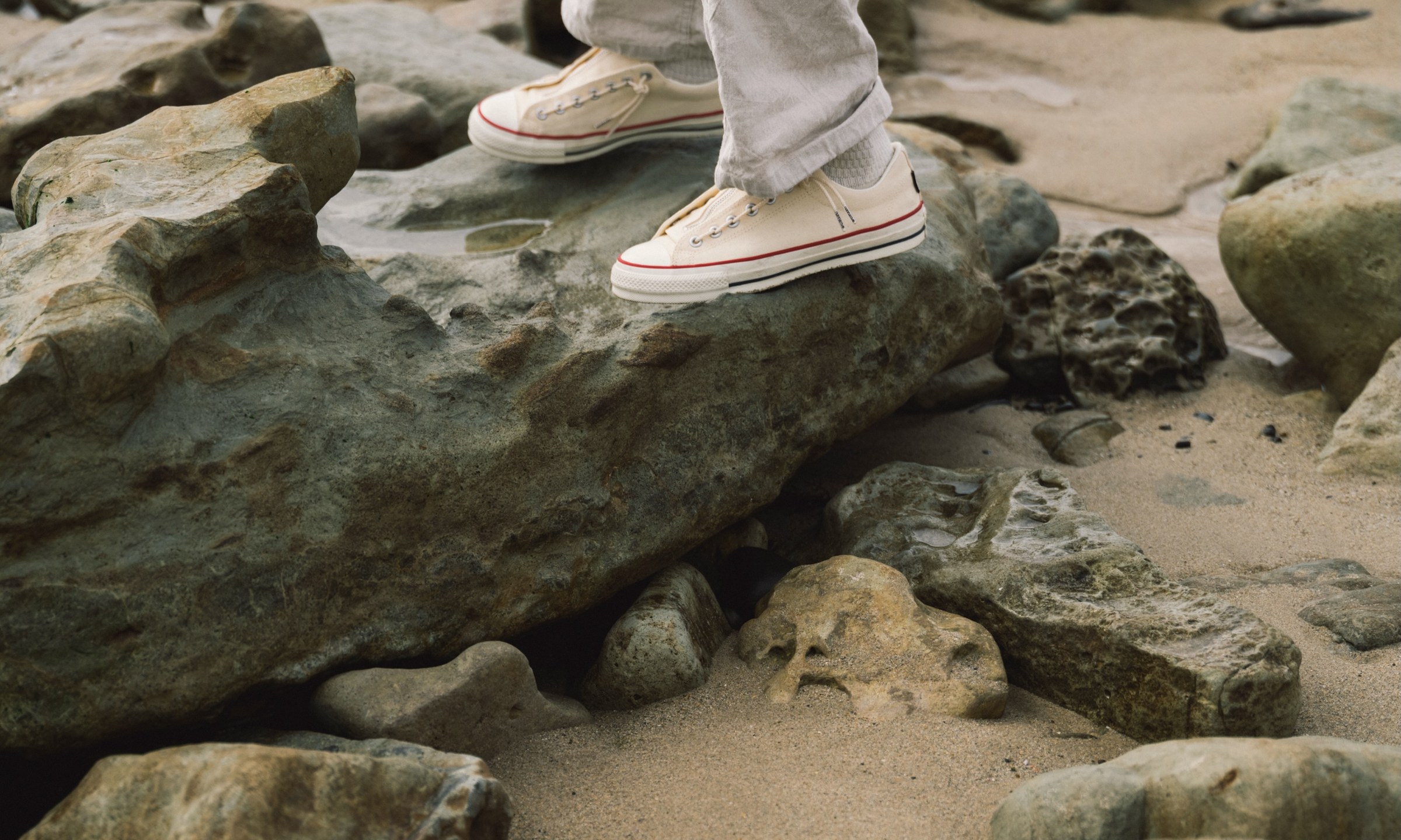 nonnative x CONVERSE ALL STAR GORE-TEX CENTERZIP OX 全新 IVORY 配色即将发售