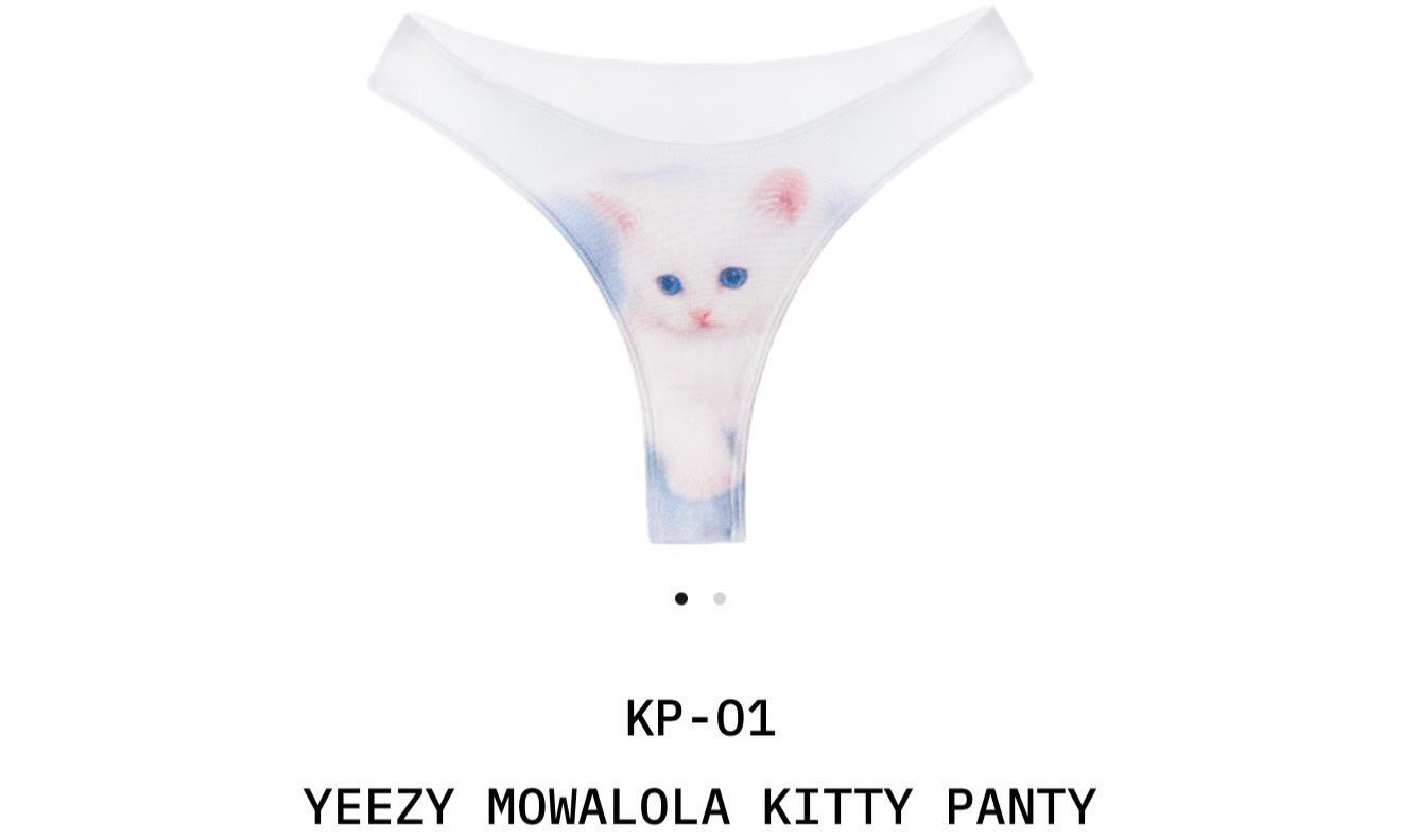 Bianca Censori 率先上身 Yeezy x Mowalola 全新「Kitty」内衣系列