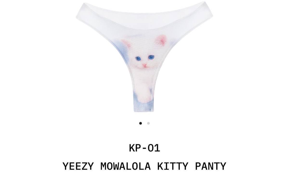 Bianca Censori 率先上身 Yeezy x Mowalola 全新「Kitty」内衣系列