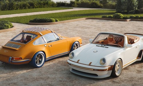 LOUIS VUITTON x Singer 定制 Porsche 911 亮相 Monterey Car Week