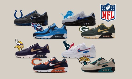 NFL x Nike Air Max 90 Rivalries「宿敌系列」即将发售