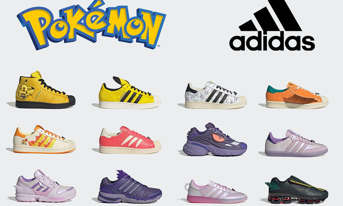 Pokémon x adidas Originals 30 周年纪念系列释出