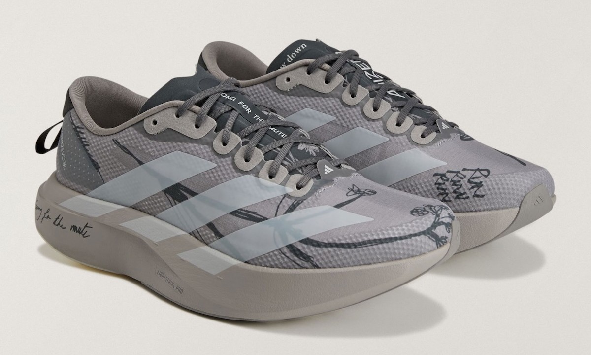 Song for the Mute x adidas Adizero Evo SL「Dove Grey」即将发售