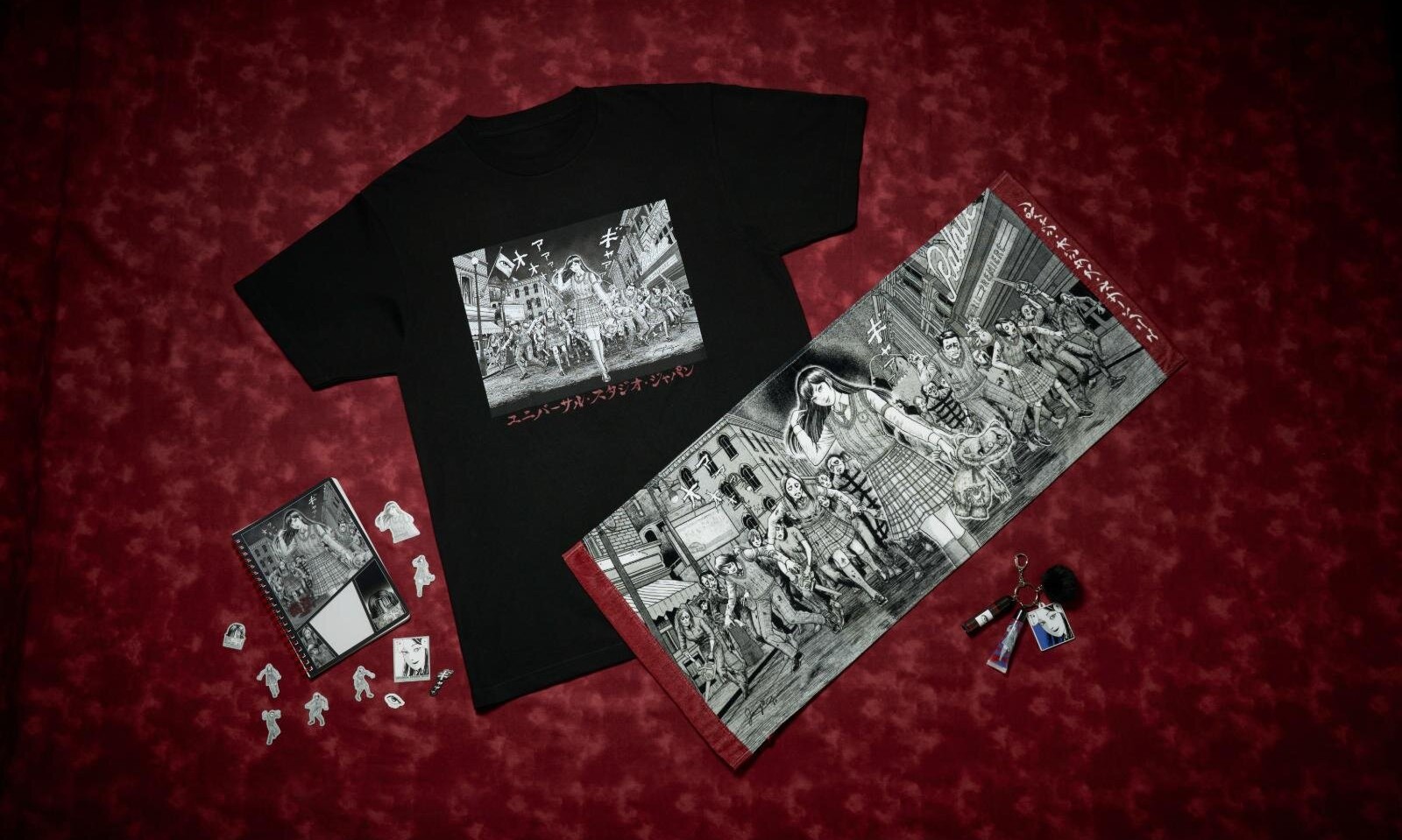 日本环球影城首次携手伊藤润二代表作《富江》推出限定联名商品
