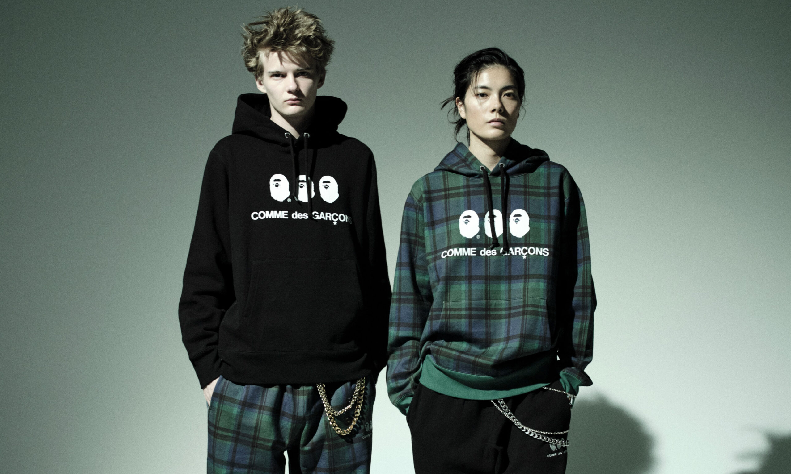 BAPE® x COMME des GARÇONS 2026 秋冬合作系列释出