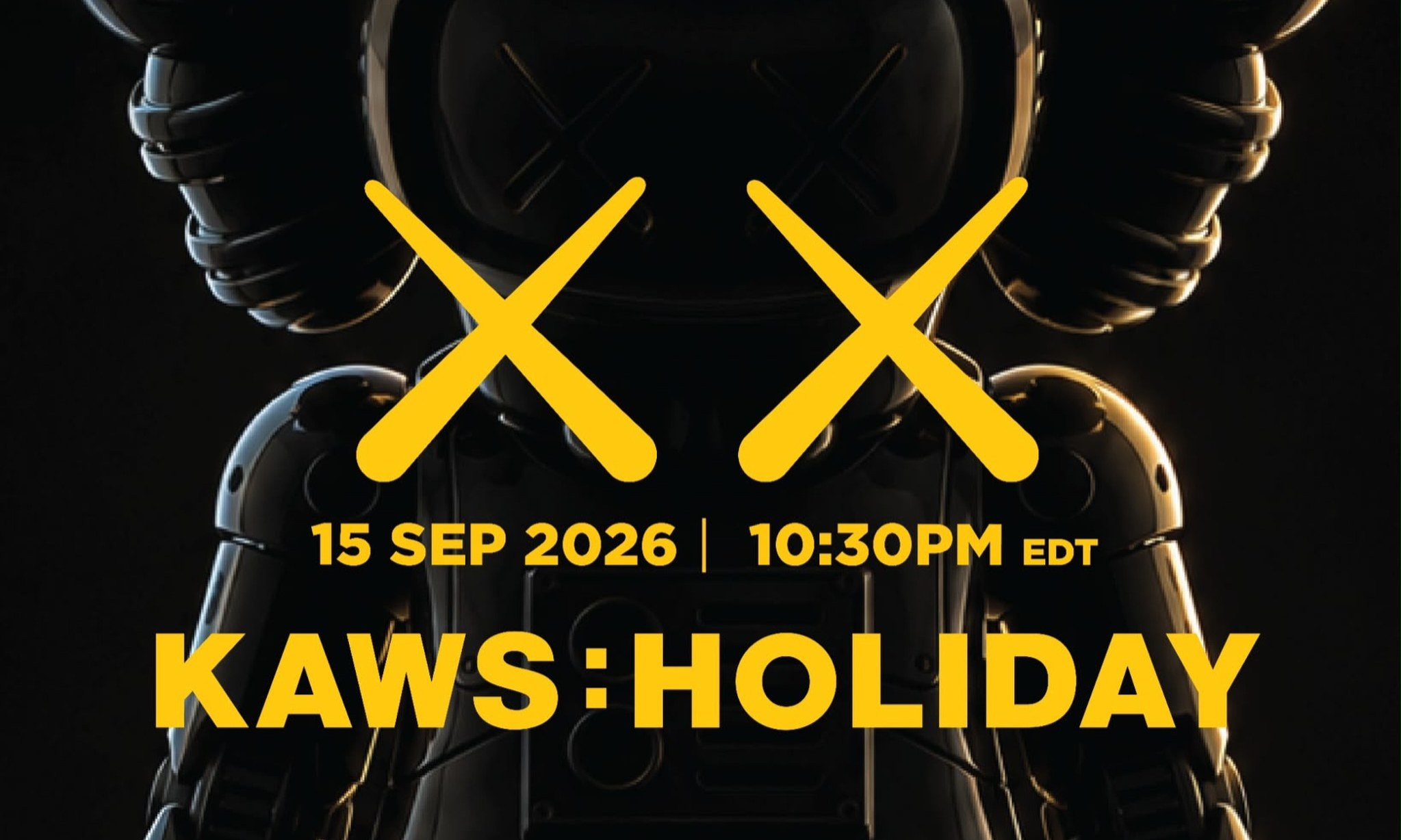 KAWS 预告全新 KAWS:HOLIDAY 企划即将揭晓