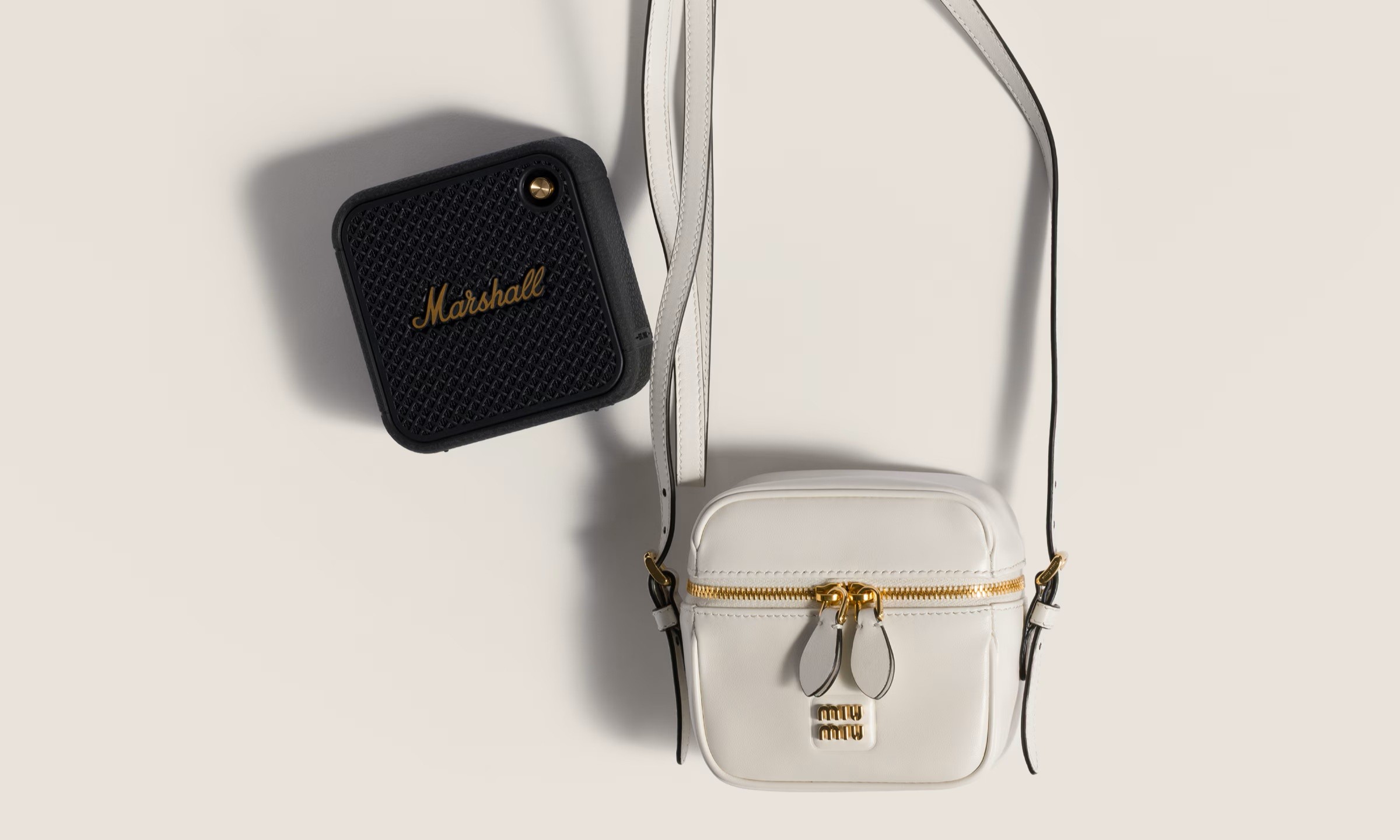 Marshall x Miu Miu 联名便携音箱正式发售
