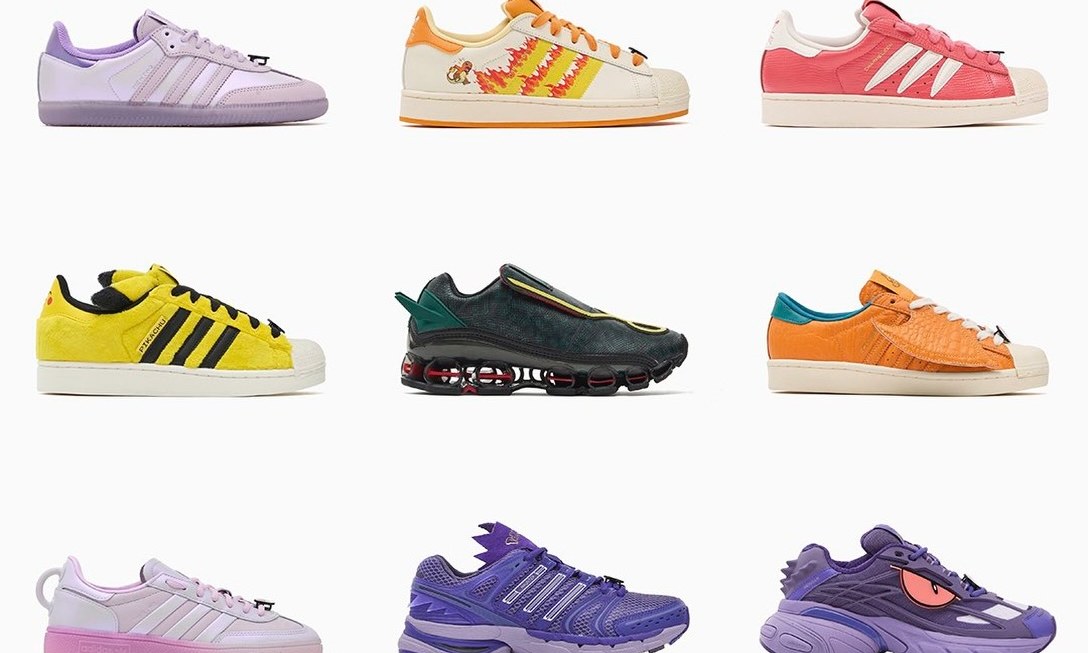 16 款鞋型加持，Pokémon x adidas 30 周年系列现已发售