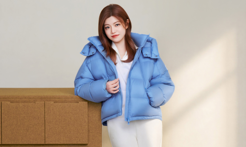 陈妍希演绎 Kappa 轻暖羽绒单品，解构冬日穿搭灵感