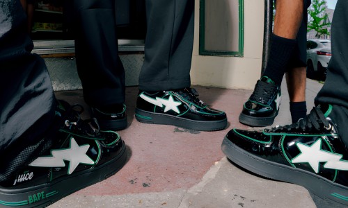 7UICE 携手 BAPE® 推出特别版 BAPE STA 联名鞋款