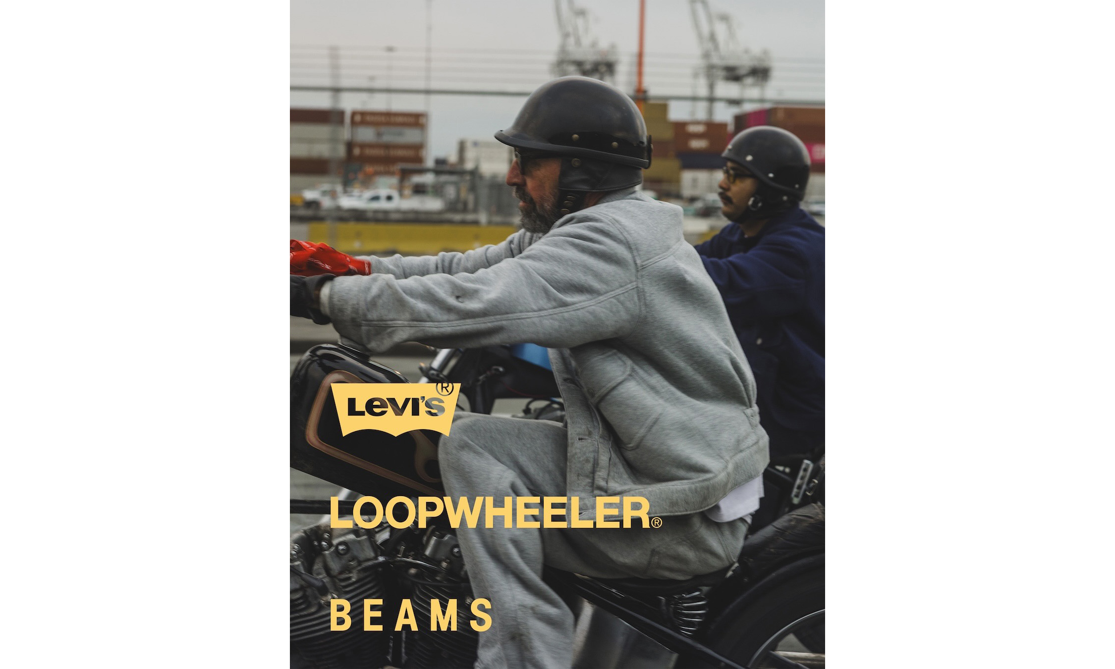 Levi’s 携手 LOOPWHEELER 与 BEAMS 带来全新三方联名系列