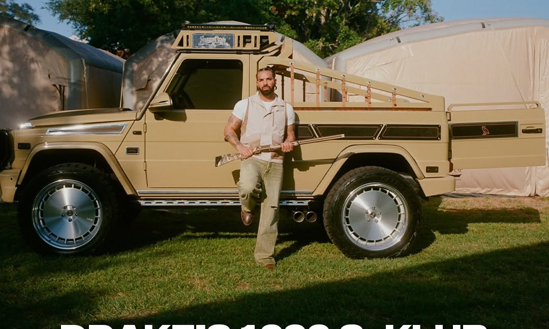 Drake 晒出 1999 Mercedes-Benz G-Class S-KLUB LA Safari OVO 定制版