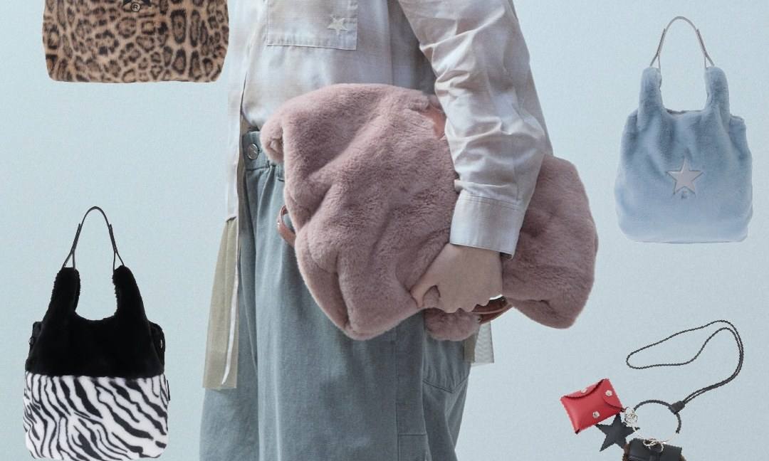 CONVERSE TOKYO 推出 ECO-FUR BAG 系列毛绒包款