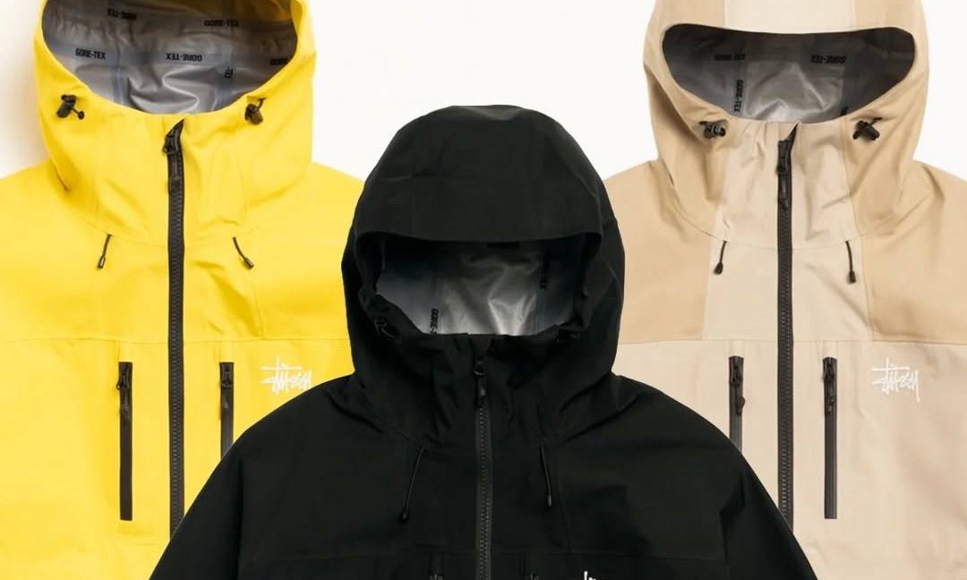 Stüssy 重新发布 GORE-TEX 联名 Shell Jacket 三色配色