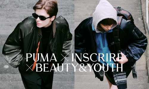 PUMA x INSCRIRE x BEAUTY&YOUTH 三方联名系列即将发售